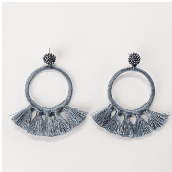 Anthropologie Violet + Brooks Jordan Statement Wrapped Earring - Picture 1 of 1